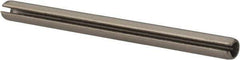 Value Collection - 1/8" Diam x 1-5/8" Long Slotted Spring Pin - Grade 18-8 Stainless Steel - Apex Tool & Supply