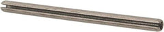 Value Collection - 1/8" Diam x 1-7/8" Long Slotted Spring Pin - Grade 18-8 Stainless Steel - Apex Tool & Supply