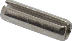 Value Collection - 5/32" Diam x 1/2" Long Slotted Spring Pin - Grade 18-8 Stainless Steel - Apex Tool & Supply