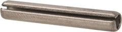 Value Collection - 5/32" Diam x 1" Long Slotted Spring Pin - Grade 18-8 Stainless Steel - Apex Tool & Supply