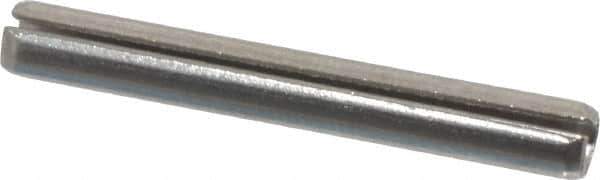 Value Collection - 5/32" Diam x 1-1/4" Long Slotted Spring Pin - Grade 18-8 Stainless Steel - Apex Tool & Supply