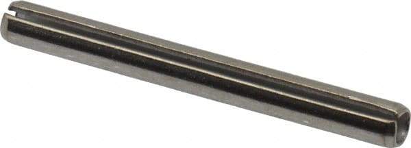 Value Collection - 5/32" Diam x 1-1/2" Long Slotted Spring Pin - Grade 18-8 Stainless Steel - Apex Tool & Supply