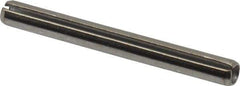 Value Collection - 5/32" Diam x 1-1/2" Long Slotted Spring Pin - Grade 18-8 Stainless Steel - Apex Tool & Supply