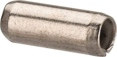 Value Collection - 3/16" Diam x 1/2" Long Slotted Spring Pin - Grade 18-8 Stainless Steel - Apex Tool & Supply