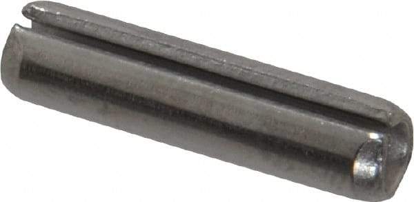 Value Collection - 3/16" Diam x 3/4" Long Slotted Spring Pin - Grade 18-8 Stainless Steel - Apex Tool & Supply