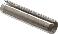 Value Collection - 3/16" Diam x 13/16" Long Slotted Spring Pin - Grade 18-8 Stainless Steel - Apex Tool & Supply
