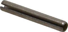 Value Collection - 3/16" Diam x 1-1/4" Long Slotted Spring Pin - Grade 18-8 Stainless Steel - Apex Tool & Supply