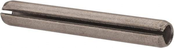 Value Collection - 3/16" Diam x 1-3/8" Long Slotted Spring Pin - Grade 18-8 Stainless Steel - Apex Tool & Supply