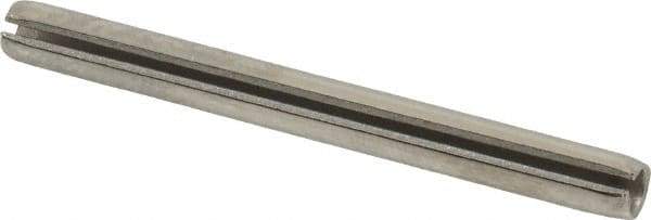 Value Collection - 3/16" Diam x 2" Long Slotted Spring Pin - Grade 18-8 Stainless Steel - Apex Tool & Supply