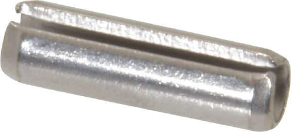 Value Collection - 7/32" Diam x 3/4" Long Slotted Spring Pin - Grade 18-8 Stainless Steel - Apex Tool & Supply