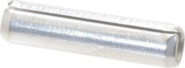 Value Collection - 7/32" Diam x 7/8" Long Slotted Spring Pin - Grade 18-8 Stainless Steel - Apex Tool & Supply