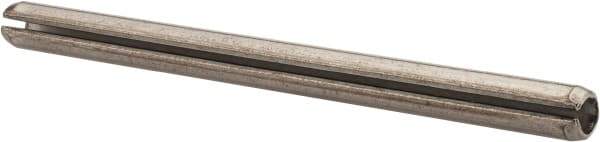 Value Collection - 7/32" Diam x 3" Long Slotted Spring Pin - Grade 18-8 Stainless Steel - Apex Tool & Supply