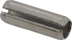 Value Collection - 1/4" Diam x 3/4" Long Slotted Spring Pin - Grade 18-8 Stainless Steel - Apex Tool & Supply