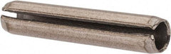 Value Collection - 1/4" Diam x 1-1/4" Long Slotted Spring Pin - Grade 18-8 Stainless Steel - Apex Tool & Supply