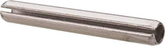 Value Collection - 1/4" Diam x 2" Long Slotted Spring Pin - Grade 18-8 Stainless Steel - Apex Tool & Supply