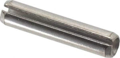 Value Collection - 5/16" Diam x 1-1/2" Long Slotted Spring Pin - Grade 18-8 Stainless Steel - Apex Tool & Supply