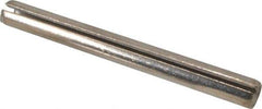 Value Collection - 1/2" Diam x 5" Long Slotted Spring Pin - Grade 18-8 Stainless Steel - Apex Tool & Supply