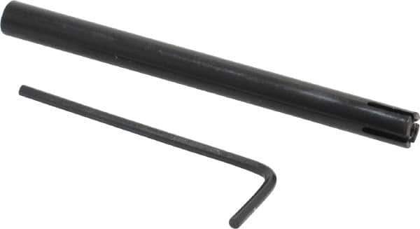 Interstate - 1/4" Face Diam x 3" OAL Expanding Lathe Arbor - 3" OAL - Apex Tool & Supply