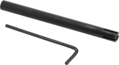 Interstate - 1/4" Face Diam x 3" OAL Expanding Lathe Arbor - 3" OAL - Apex Tool & Supply