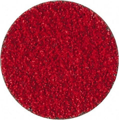 Merit Abrasives - 2" Disc Diam, 40 Grit, Ceramic Quick Change Disc - Type S Attaching System, Coated, Coarse Grade, 30,000 RPM - Apex Tool & Supply
