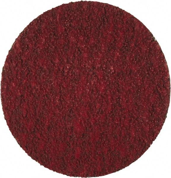 Merit Abrasives - 1-1/2" Disc Diam, 80 Grit, Ceramic Quick Change Disc - Type R Attaching System, Coated, Medium Grade, 30,000 RPM - Apex Tool & Supply