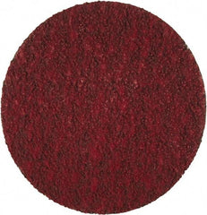 Merit Abrasives - 1-1/2" Disc Diam, 80 Grit, Ceramic Quick Change Disc - Type R Attaching System, Coated, Medium Grade, 30,000 RPM - Apex Tool & Supply