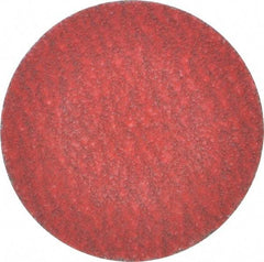 Merit Abrasives - 2" Disc Diam, 80 Grit, Ceramic Quick Change Disc - Type R Attaching System, Coated, Medium Grade, 30,000 RPM - Apex Tool & Supply