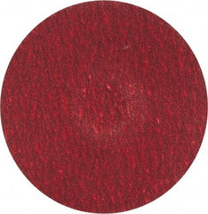 Merit Abrasives - 3" Disc Diam, 100 Grit, Ceramic Quick Change Disc - Type R Attaching System, Coated, Fine Grade, 20,000 RPM - Apex Tool & Supply