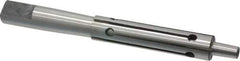 Interstate - 1/2 to 9/16" Grip, Expanding Lathe Mandrel - 1/2" Shank Diam, 2-1/2" Sleeve Length, 5" Arbor Length - Apex Tool & Supply
