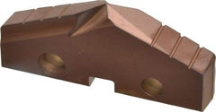 Allied Machine and Engineering - 2-1/16" Diam x 5/16" Thick, Seat Code 4, 132° Included Angle Spade Drill Insert - AM200 Coated, Cobalt, Grade Super Cobalt, Series GEN2 T-A - Apex Tool & Supply