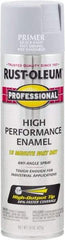 Rust-Oleum - 15 oz Gray Aerosol Primer - 14 Sq Ft/Gal, Direct to Metal, Quick Drying, Interior/Exterior - Apex Tool & Supply