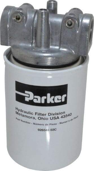 Parker - 3/4 NPTF, 3 Micron, Filter Assembly - Cellulose - Apex Tool & Supply