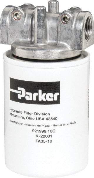 Parker - 3/4 NPTF, 10 Micron, Filter Assembly - Cellulose - Apex Tool & Supply