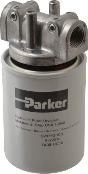 Parker - 3/4 NPTF, 10 Micron, Filter Assembly - Microglass - Apex Tool & Supply