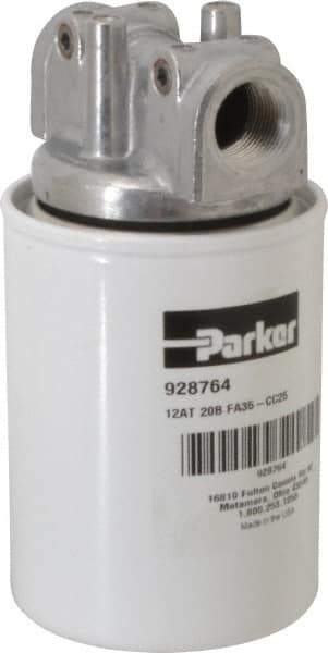 Parker - 3/4 NPTF, 20 Micron, Filter Assembly - Microglass - Apex Tool & Supply
