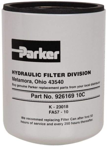 Parker - 1-1/4 Thread, Filter Element - Cellulose - Apex Tool & Supply
