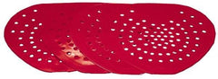 NuTrend Disposables - Vinyl Urinal Screen - Red, Cherry Scented - Apex Tool & Supply