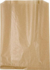 NuTrend Disposables - Brown, Waxed Kraft Paper, Wax-Lined Paper Bag - 7-1/2" Wide x 10 1/4" High - Apex Tool & Supply