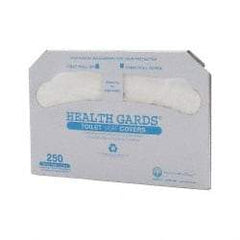 NuTrend Disposables - White Toilet Seat Covers - For Health Gards Toilet Seat Cover Dispensers, Mfr. Part HG-1-2 - Apex Tool & Supply