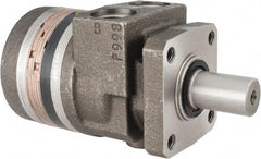 Parker - NPT Thread, 1/2" Port Size, 722 Max RPM, Bi Rotational, 4 Bolt Mount Hydraulic Motor - 1,800 Max psi, 3 Cu In Displacement, 180°F Max - Apex Tool & Supply