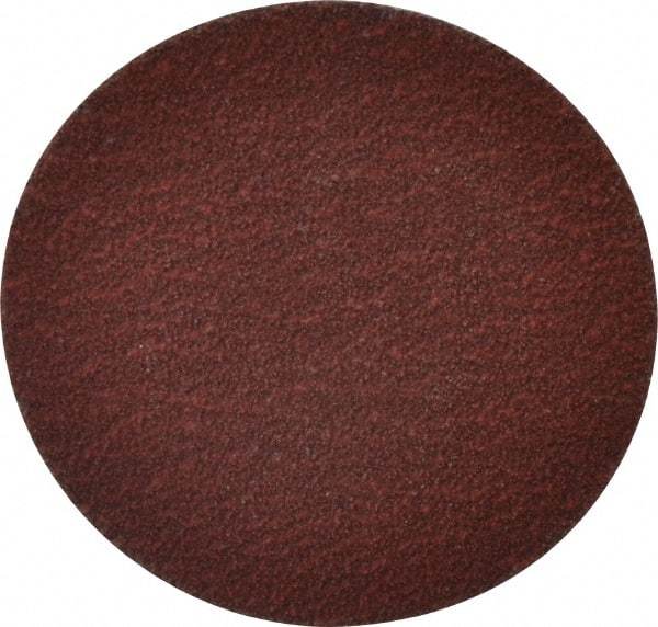 Norton - 2" Disc Diam, 120 Grit, Ceramic Alumina Quick Change Disc - Type R Attaching System, Coated, Red, Fine Grade, 25,000 RPM, R983 Series - Apex Tool & Supply