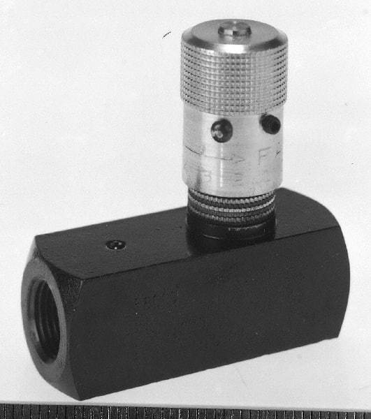 Parker - 25 GPM 1-1/16 Inlet Steel Hydraulic Control Valve - 1-1/16 - 12 Thread - Apex Tool & Supply