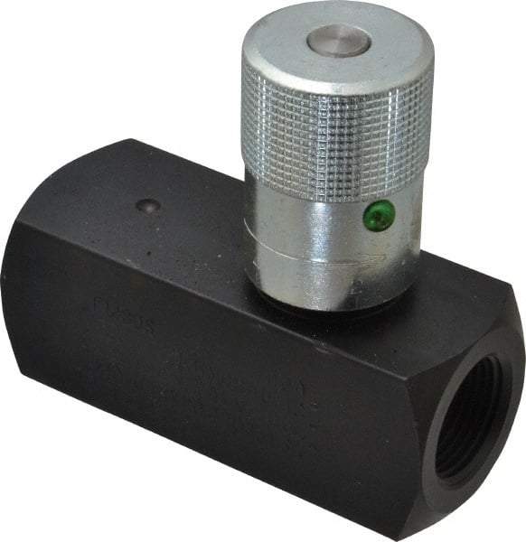 Parker - 25 GPM 3/4 Inlet Steel Hydraulic Control Valve - 3/4-14 Thread - Apex Tool & Supply