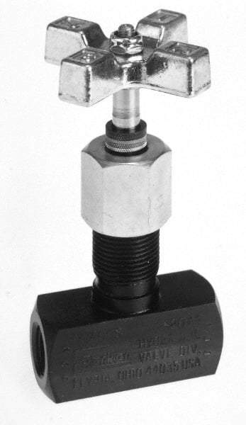 Parker - 8 GPM 3/4 Inlet Steel Hydraulic Control Valve - 3/4-16 Thread - Apex Tool & Supply