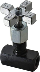 Parker - 5 GPM 1/4 Inlet Steel Hydraulic Control Valve - 1/4-18 Thread - Apex Tool & Supply