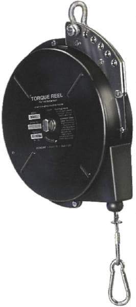 Qualtech - 7 Lb Load Capacity, 15' Travel Distance, Tool Balancer - Steel Cable, Steel Housing, Tension Adjustment, Locking Mechanism - Apex Tool & Supply