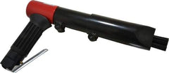 Sioux Tools - 3,000 BPM, 22.86mm Bore Diam, Pneumatic Pistol Grip Needle Scaler - 3" Stroke Length, 3.05mm Needle Diam, 7" Needle Length, 10 CFM, 90 psi, 1/4 NPT Inlet - Apex Tool & Supply