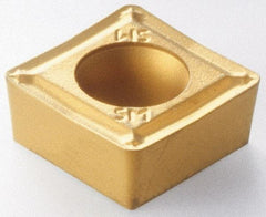 Iscar - SCMT432 19 Grade IC50M Carbide Milling Insert - Uncoated, 0.1874" Thick, 1/2" Inscribed Circle, 0.8mm Corner Radius - Apex Tool & Supply