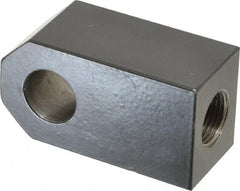 Schrader Bellows - 3/4-16 Thread, Hydraulic Cylinder Female Rod Eye - 12,100 Lb Capacity, 2-13/16" OAL - Apex Tool & Supply