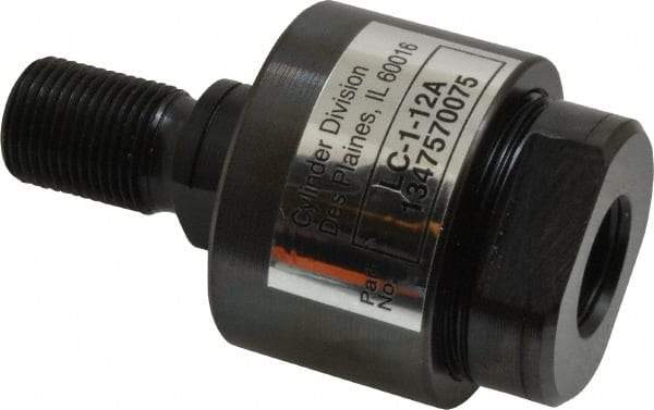 Schrader Bellows - 3/4-16 Thread, Hydraulic Cylinder Coupler - Apex Tool & Supply